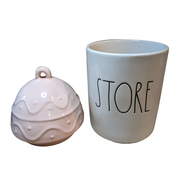 Rae Dunn STORE Lidded Jar - Gift Wrapped! - Picture 4 of 5